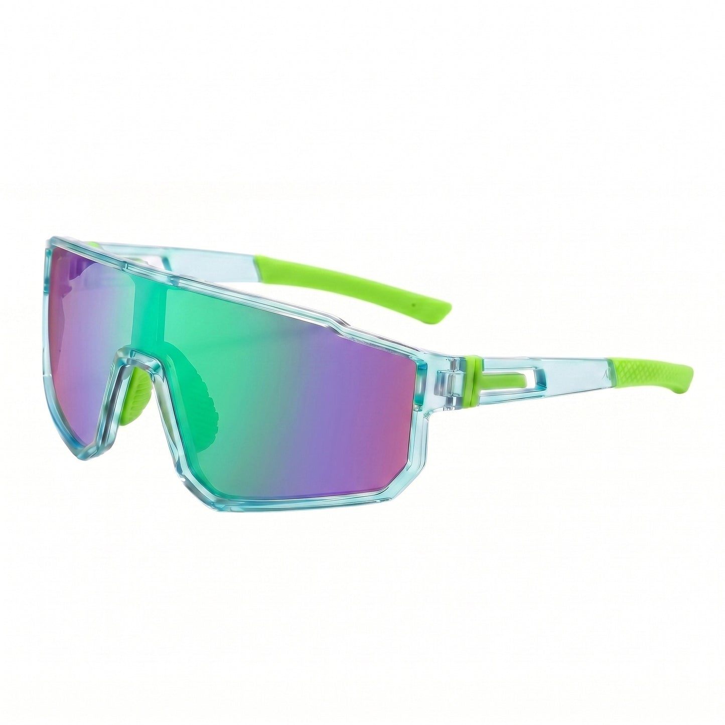 Damen nan sportliche Oversize Schildsonnenbrille mit UV400 Schutz, bruchsicherem Polycarbonatglas und rutschfesten Bügeln Brehn