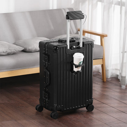 Unisex Smart Travel Koffer mit USB-Ladeanschluss Brehn
