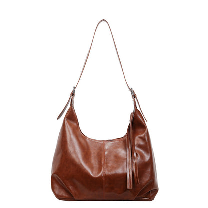 WoLuxurious Weiche Leder Schultertasche Brehn