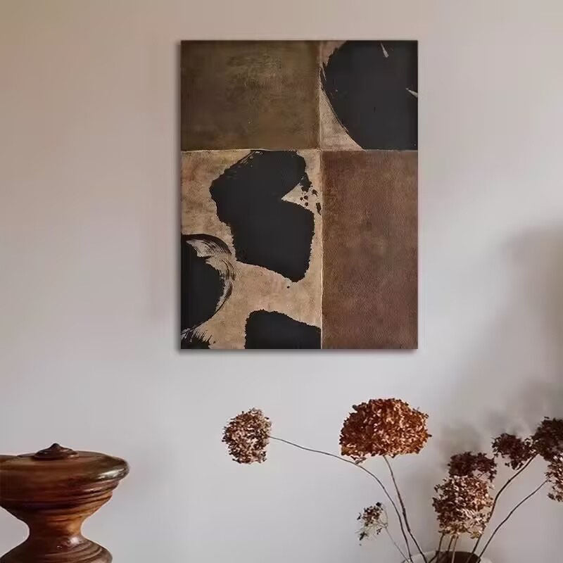 Moderne Geometrische Leinwand Wandkunst