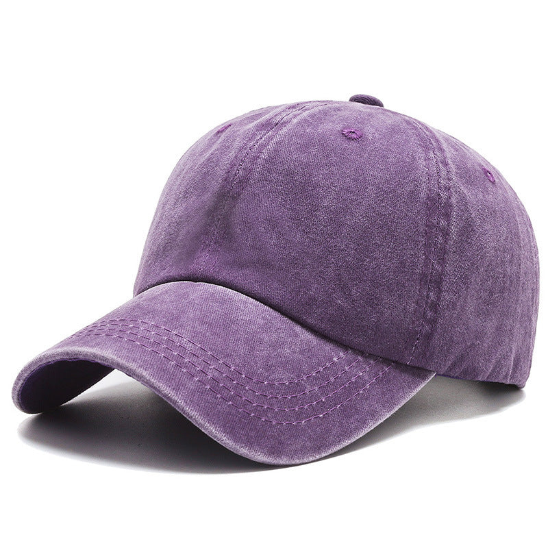 Damen Vintage Baumwollkappe mit weichem Veloursstoff Brehn