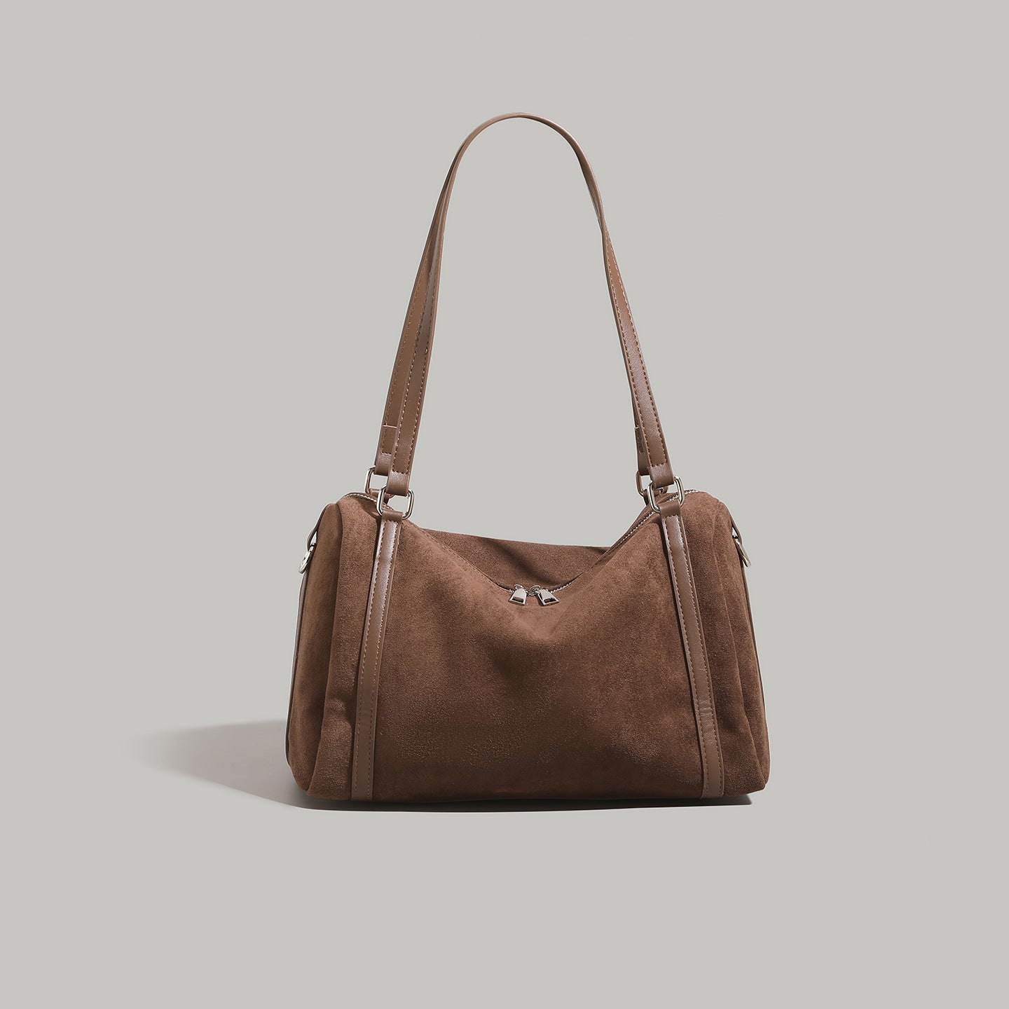 Weiche Wildleder-Schultertasche Brehn
