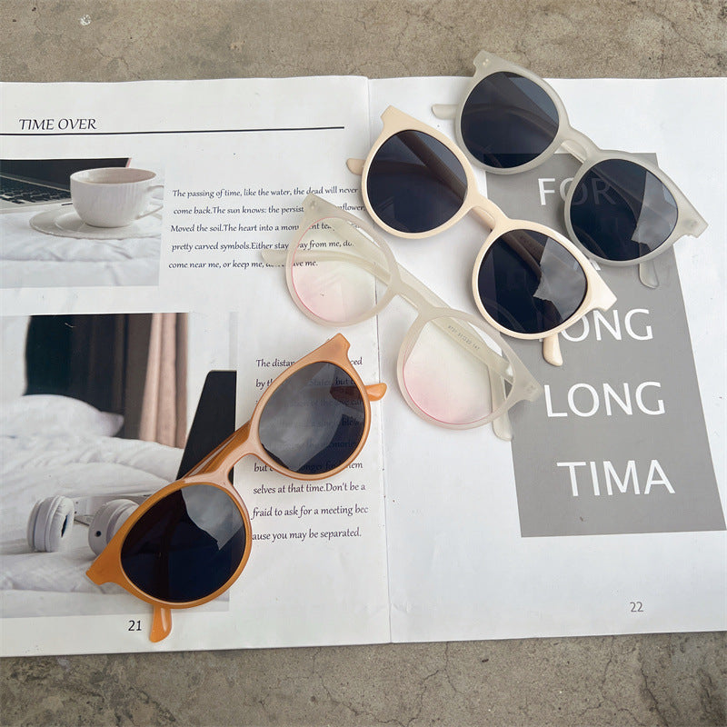 Chic Retro Runde Rahmen Sonnenbrillen Brehn