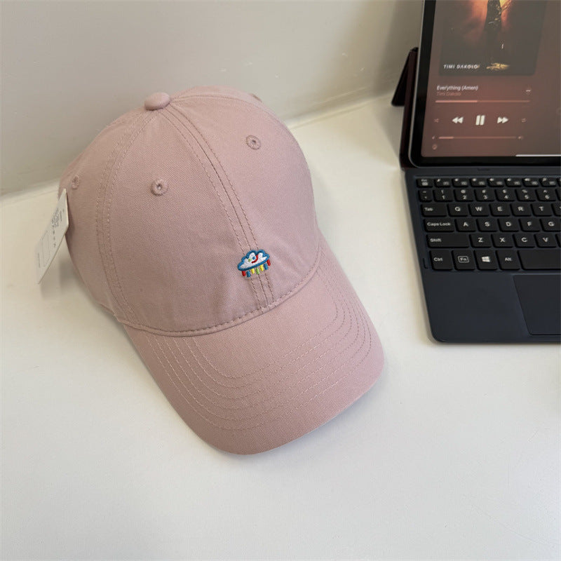 Frauen Bestickte Baumwolle Dad Hat Brehn