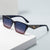 Damen quadratische Sonnenbrille mit edelmattiertem Rahmen und modischen Akzenten Brehn