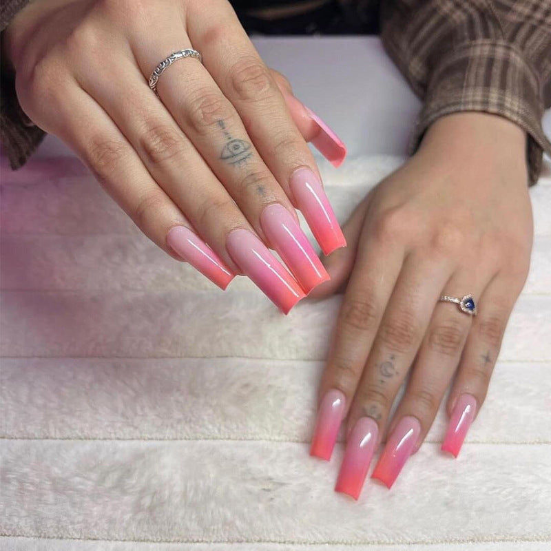 Ombre Acryl Press-On Nagel Set Brehn