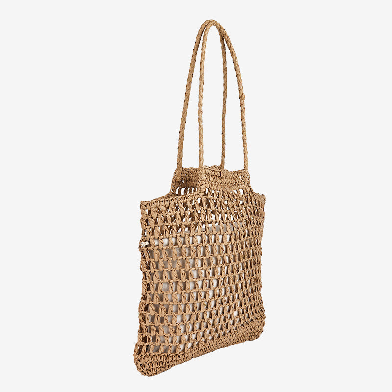Damen Handgefertigte Netz-Strandtasche Brehn