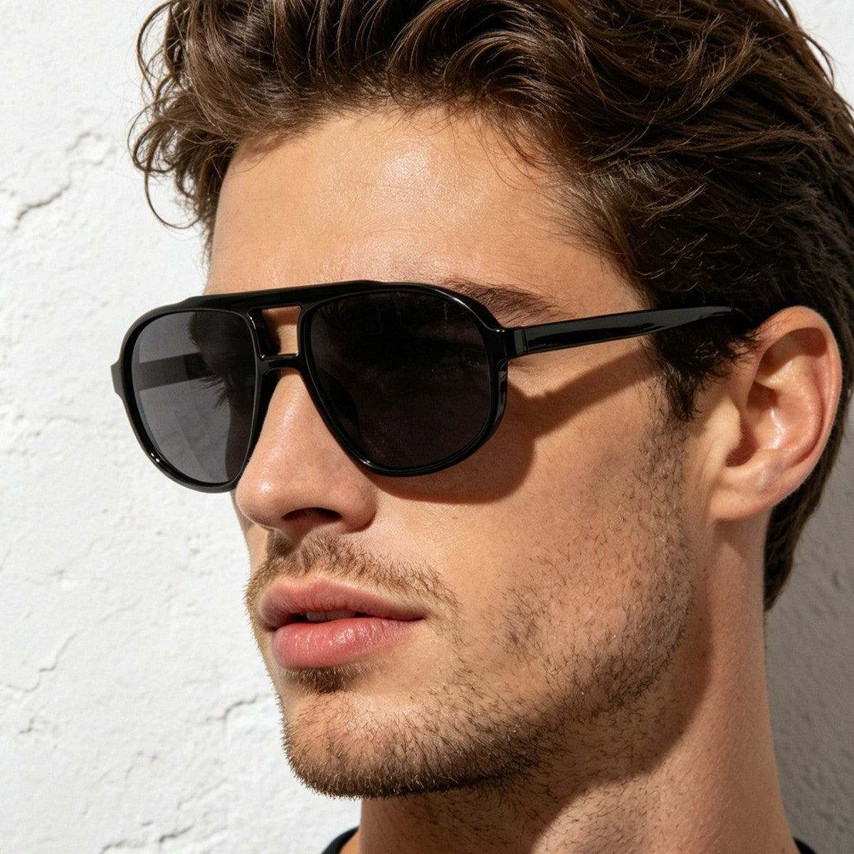 Damen modische Sonnenbrille im einzigartigen Design mit robustem Gestell Brehn