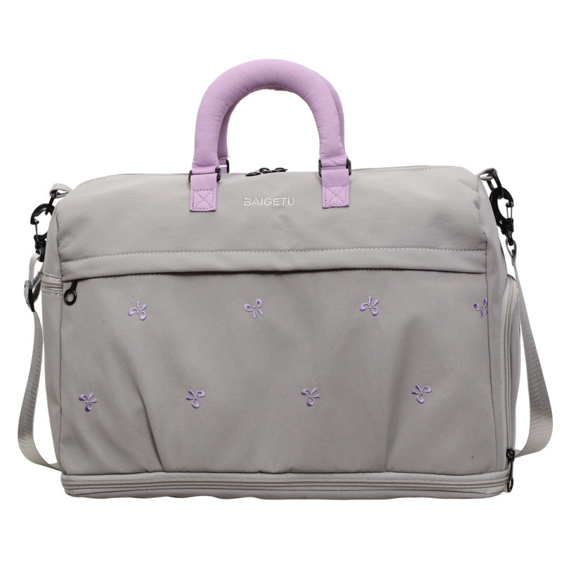 Vielseitige gestickte Duffel-Tasche Brehn