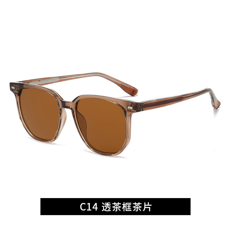Damen Sonnenbrille im modernen quadratischen Rahmen Brehn