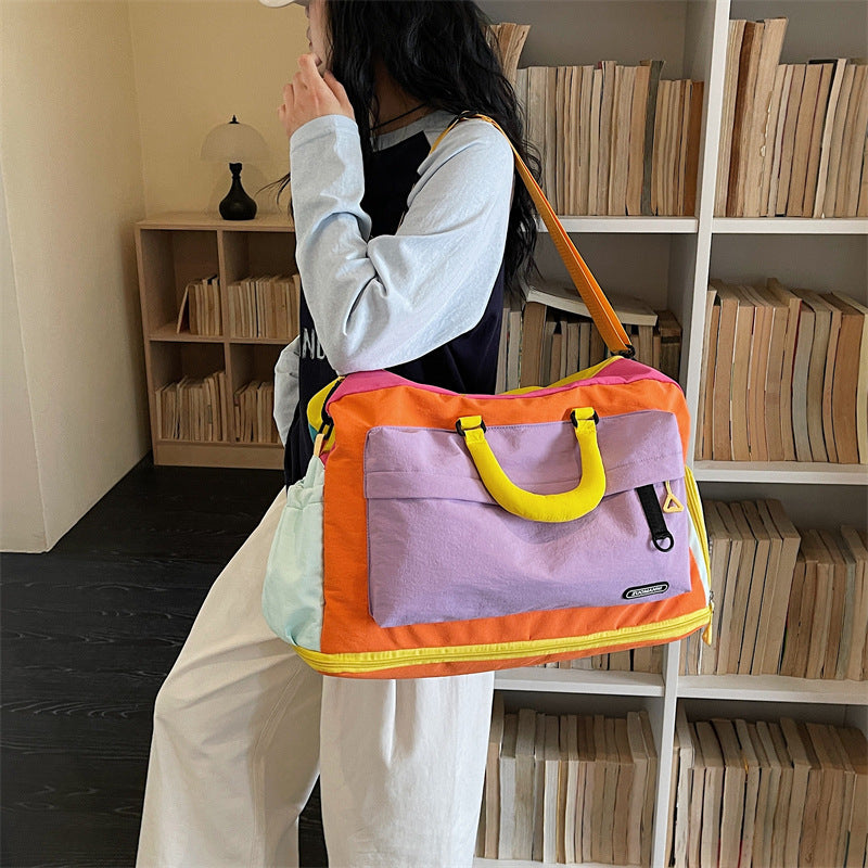 Bunte Multi-Taschen Reise Duffel Tasche Brehn