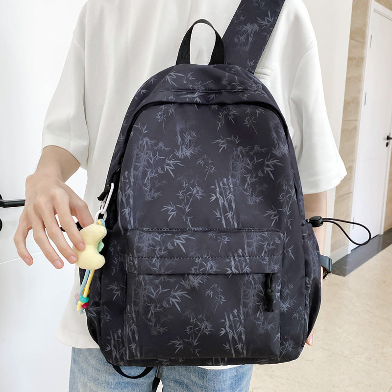 Stylischer Blumenmuster-Rucksack Brehn