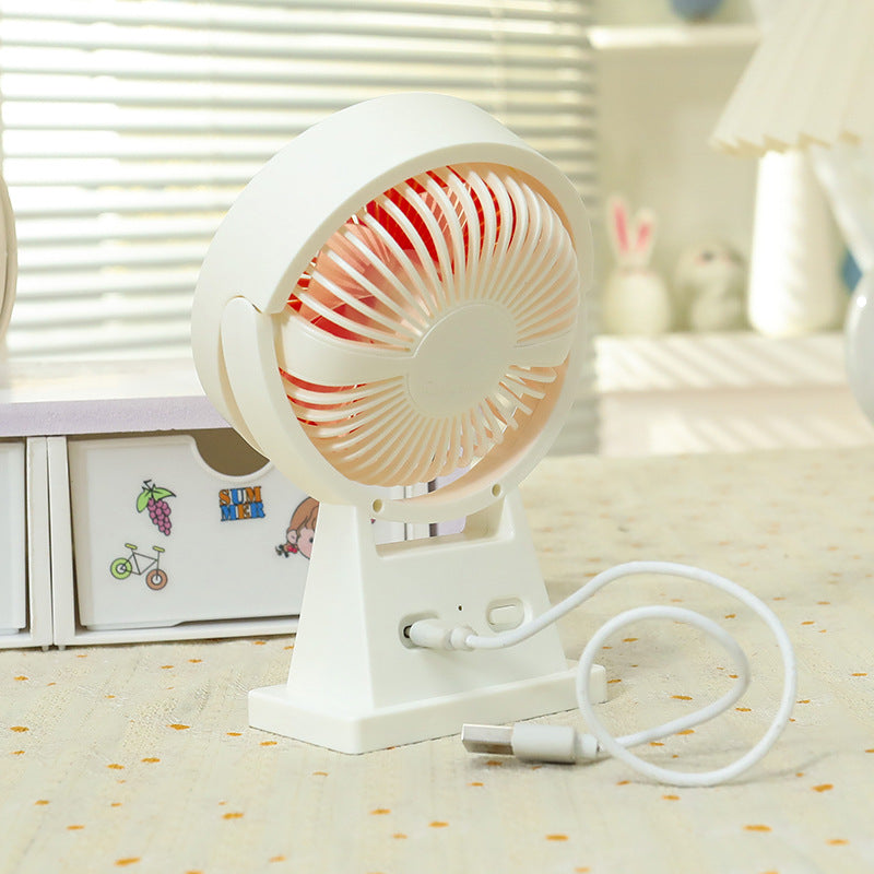 Damen tragbarer Mini-Ventilator mit süßem Pandamotiv Brehn