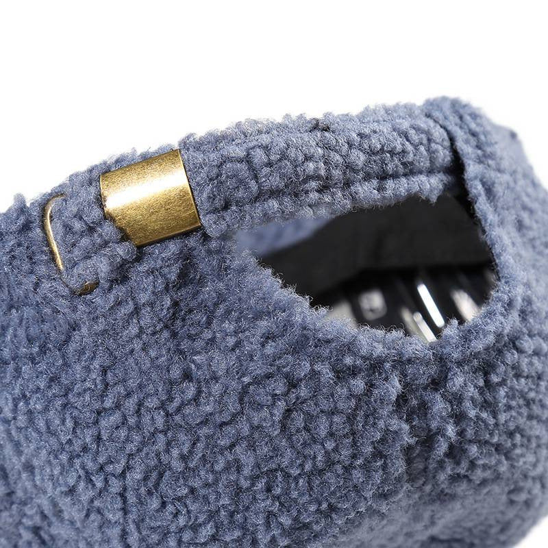 Frauen Fluffy Sherpa Baseball Cap Brehn