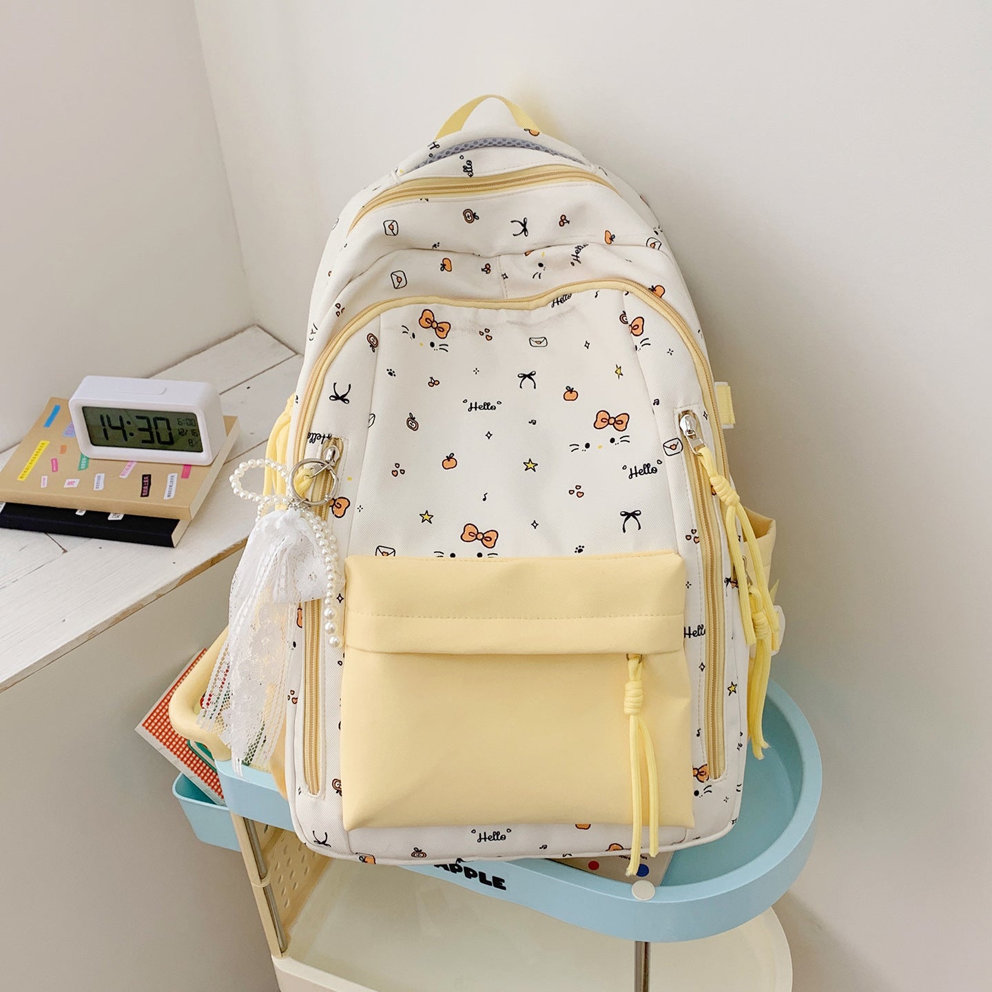 Freizeitrucksack mit Charmantem Design und Praktischen Fächern Brehn