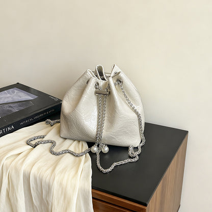 Kordelzug Eimer Handtasche