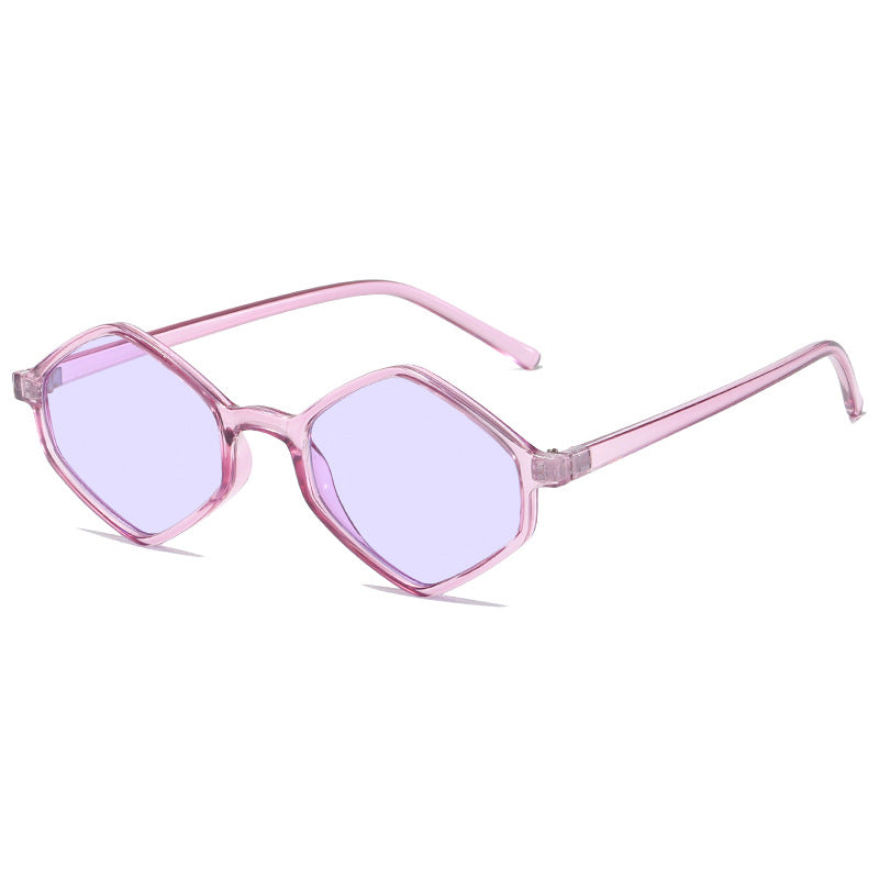 Damen stylische geometrische Sonnenbrille mit elegantem Rahmen Brehn