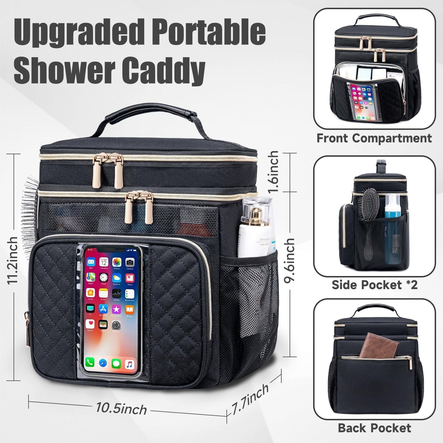 Kosmetik-Organizer-Tasche mit Praktischen Fächern Brehn