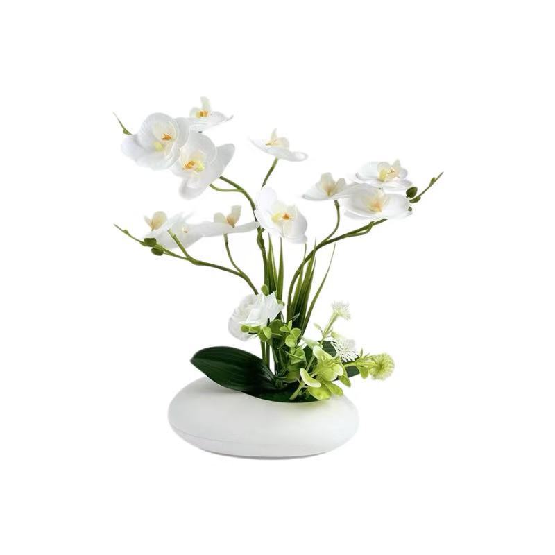 Lebensechte Orchideen Dekorative Mittelstück