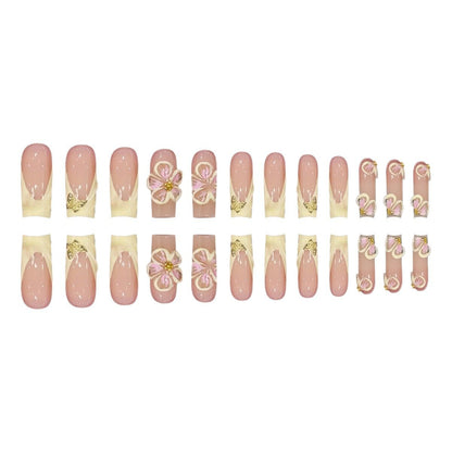 Artistic 3D Floral Nail Art Design Brehn