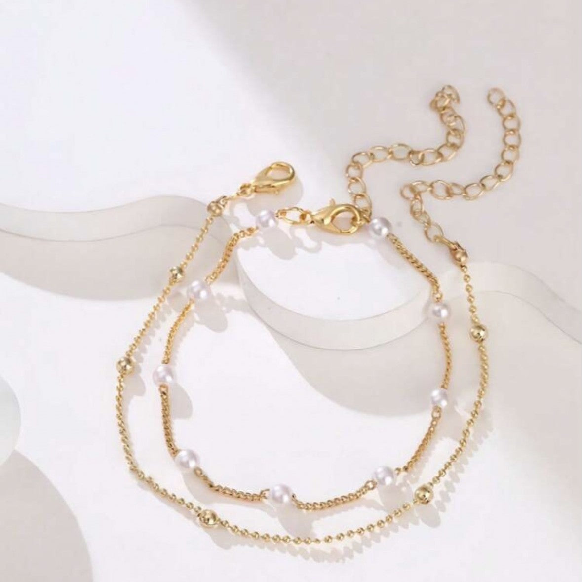 Verstellbares Perlen-Charm-Armband Brehn