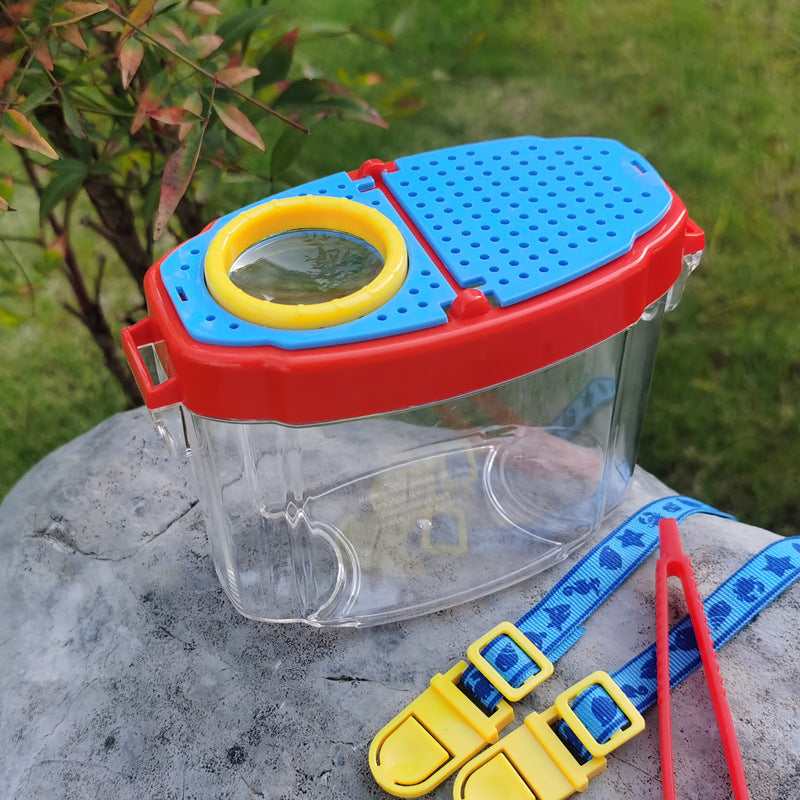 Unisex Aufbewahrungsspielzeug mit Vergrößerungsglas Brehn