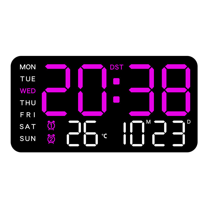 Digitaluhr mit multifunktionalem LED-Display Brehn