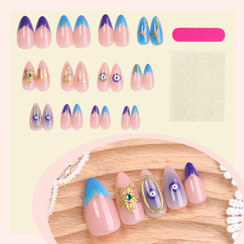 Künstlerische Press-On Nagelkunst Kollektion Brehn