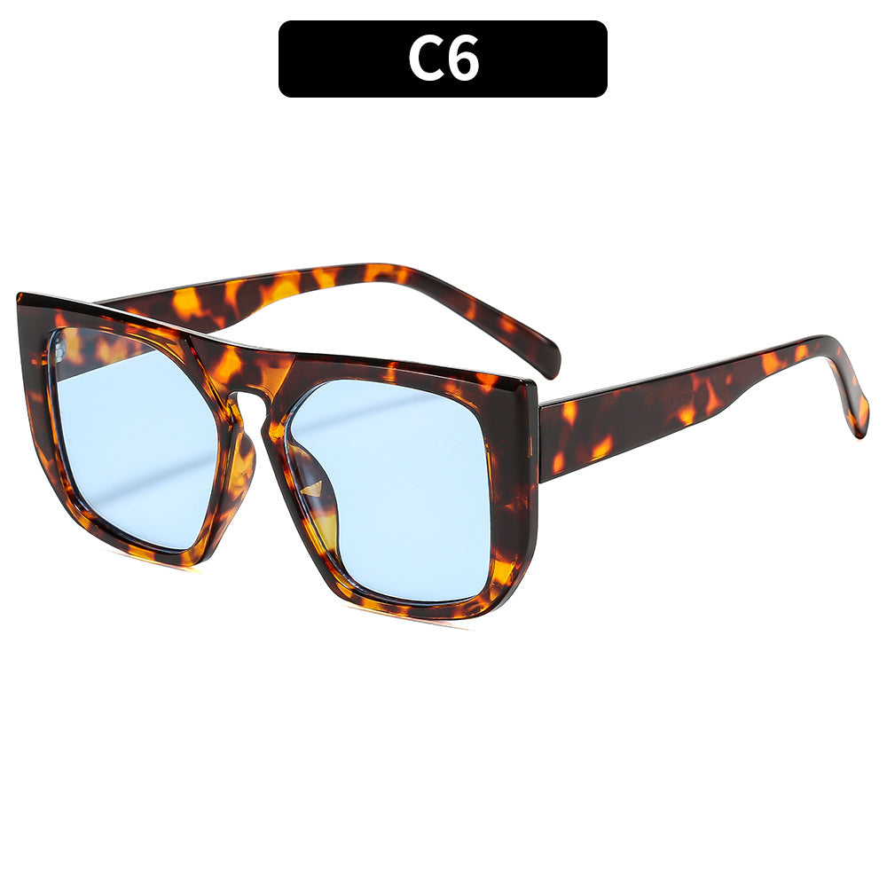 Chice Übergroße Quadratische Sonnenbrille