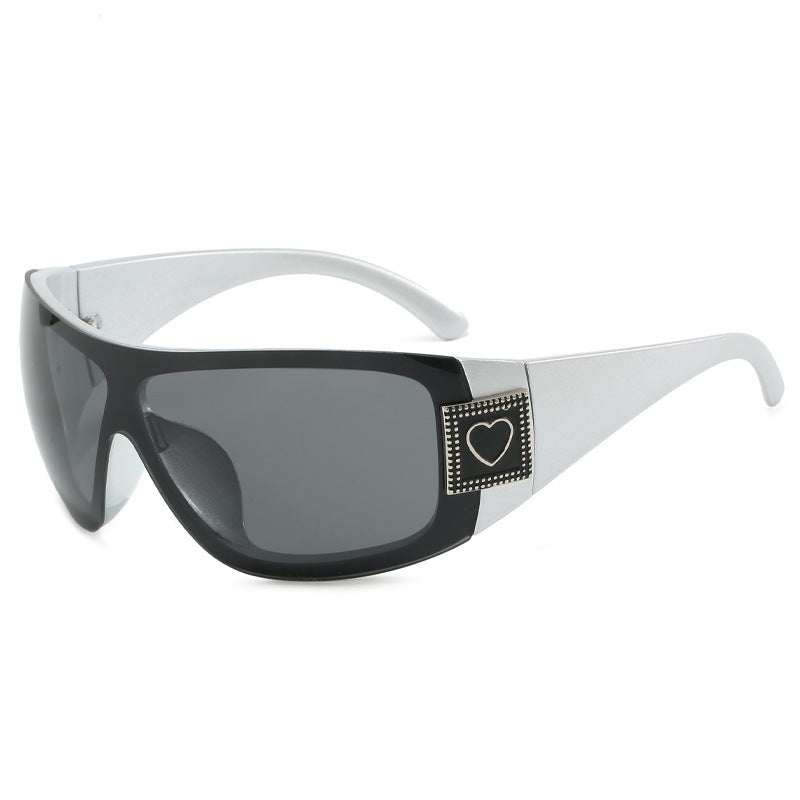 Damen Sportliche Sonnenbrille mit modernem Design Brehn