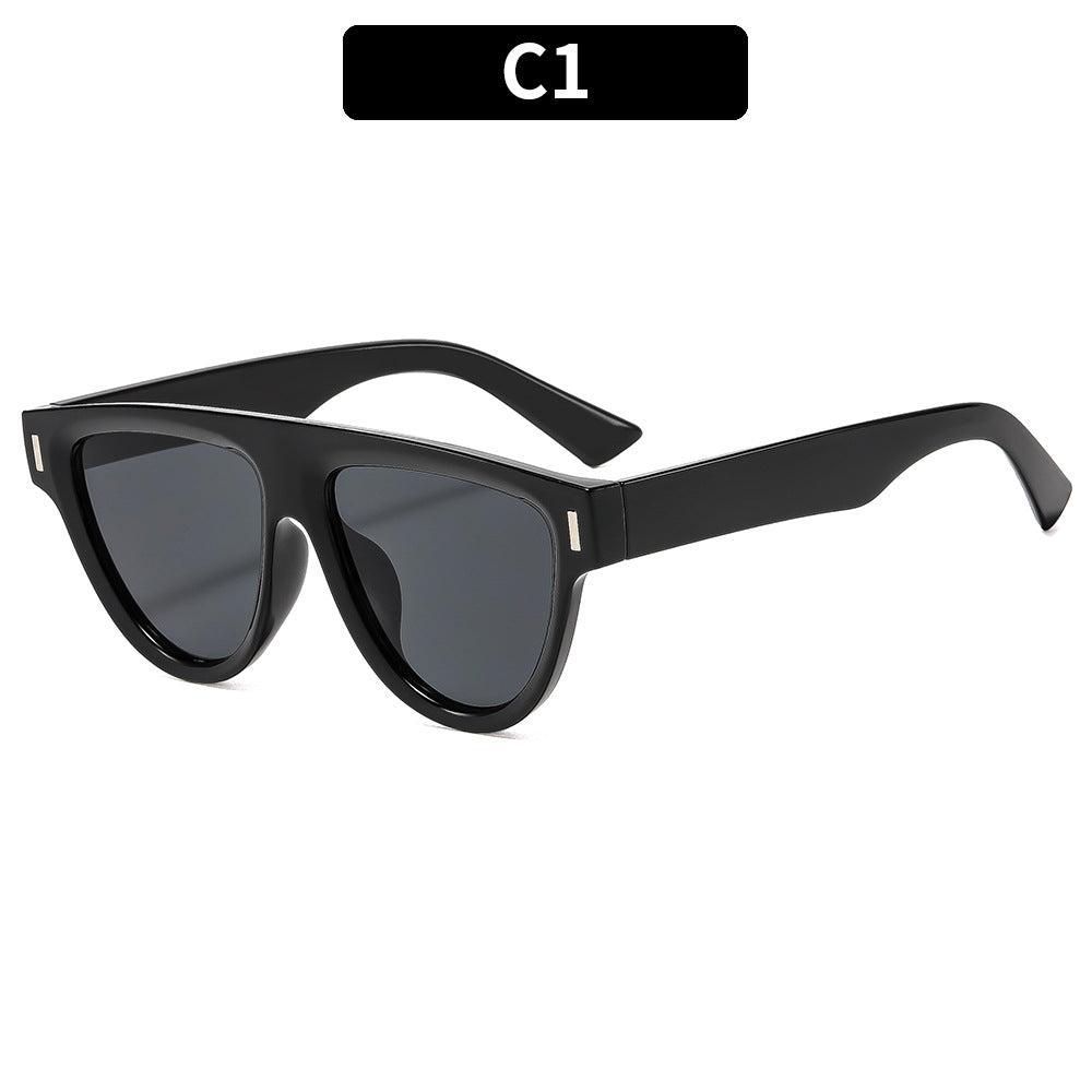 Modische geometrische Cat-Eye-Sonnenbrillen