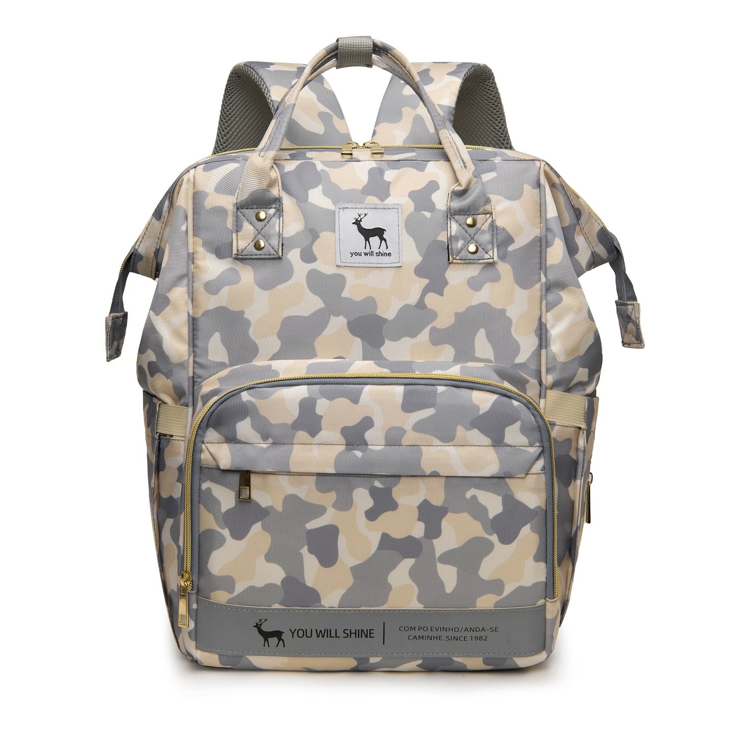 Vielseitiger Camo-Rucksack Brehn