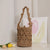Handgefertigte Makramee-Tasche Im Floralen Design Brehn