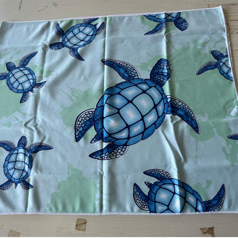 Strandtuch mit maritimem Sternenmotiv Brehn