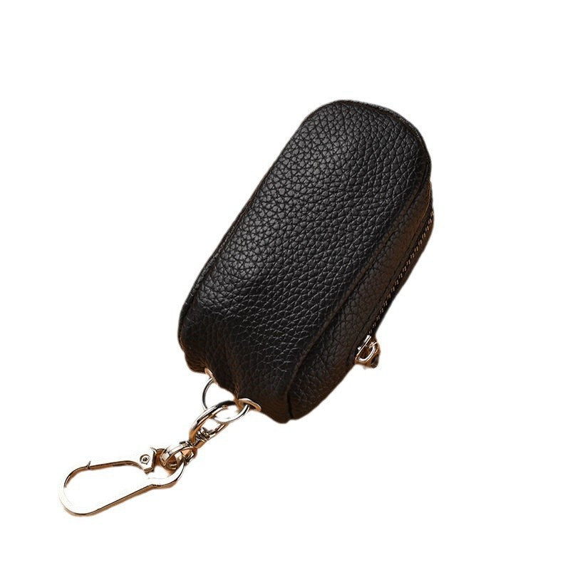 Kompakte Leder Schlüsselanhänger Tasche Brehn