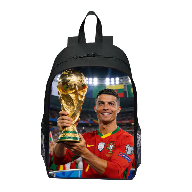 Sportlicher Rucksack mit Wm-Trophäe Design Brehn