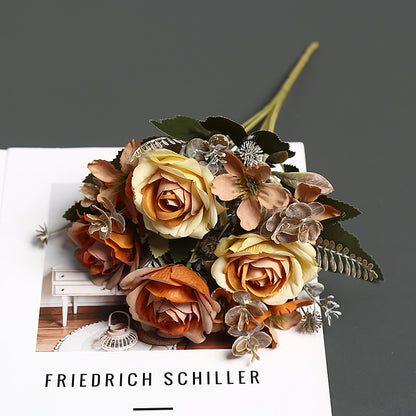 Faux Blumenstrauß für die Indoor-Heimdekoration