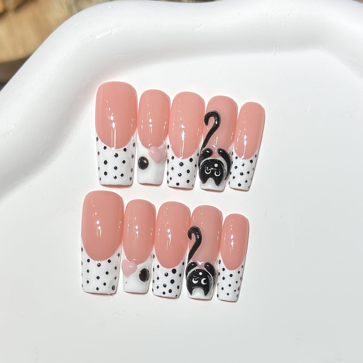 Katzen-Themen Nagelkunst Set Brehn