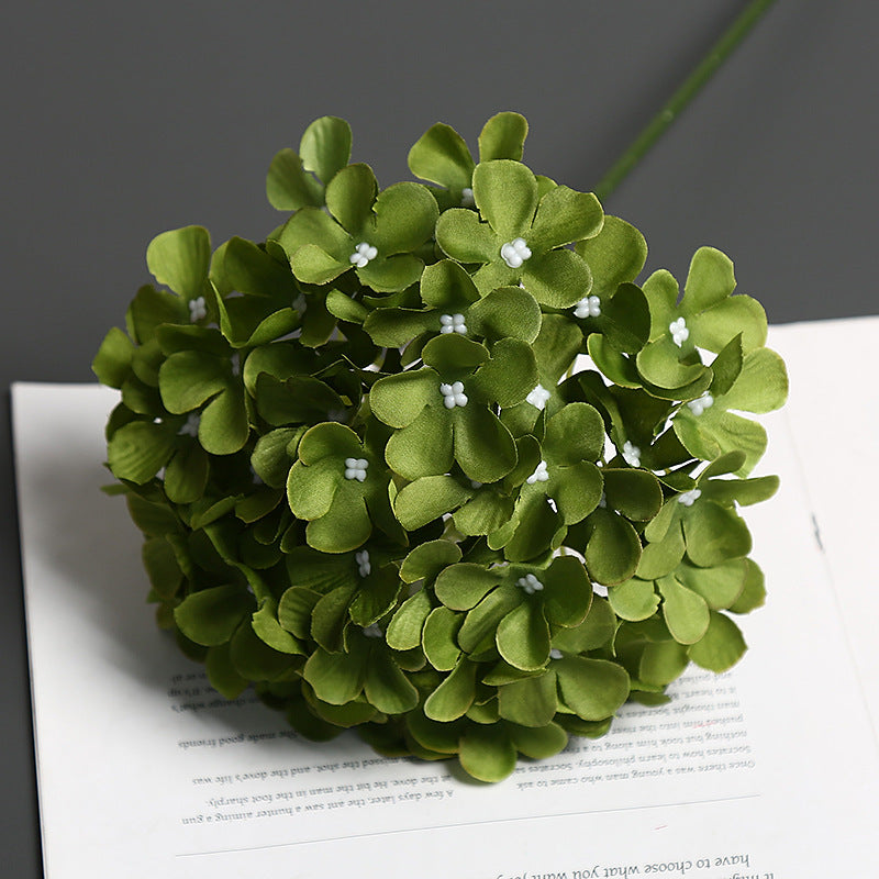 Realistische Florale Hortensienstiel