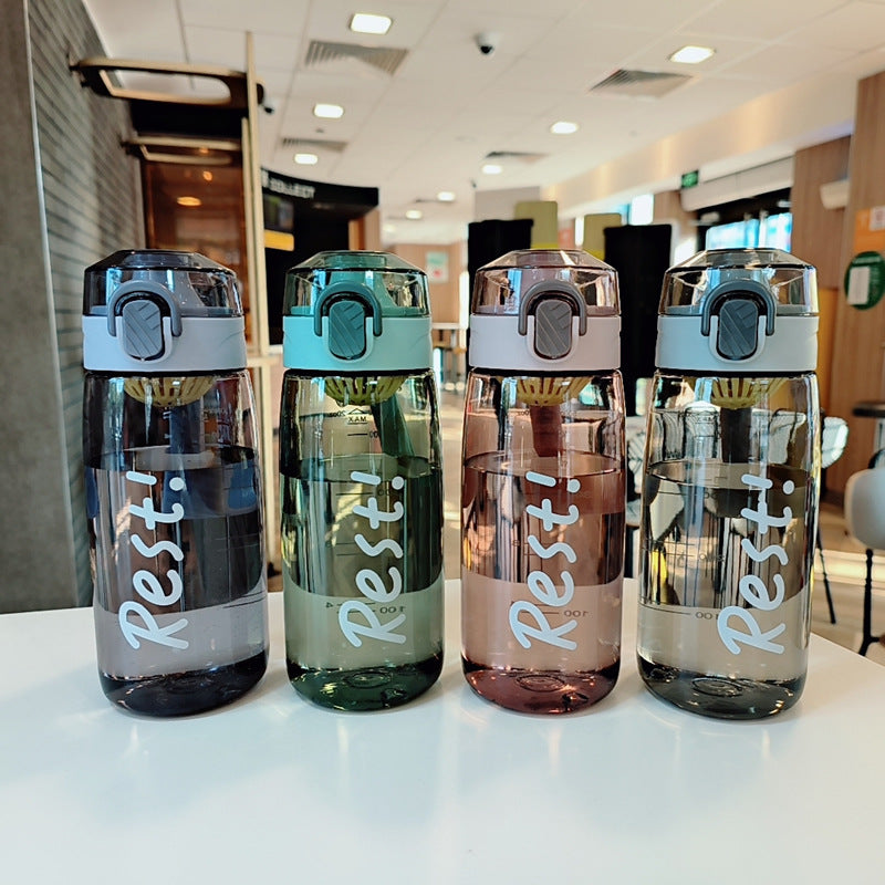 Damen Ergonomische Wasserflasche für Fitness Brehn
