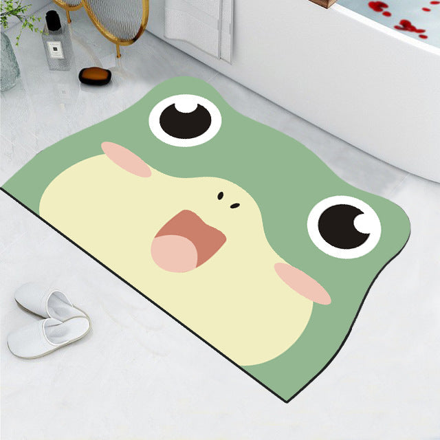 Niedlicher Katzen Design Badezimmermatte Brehn