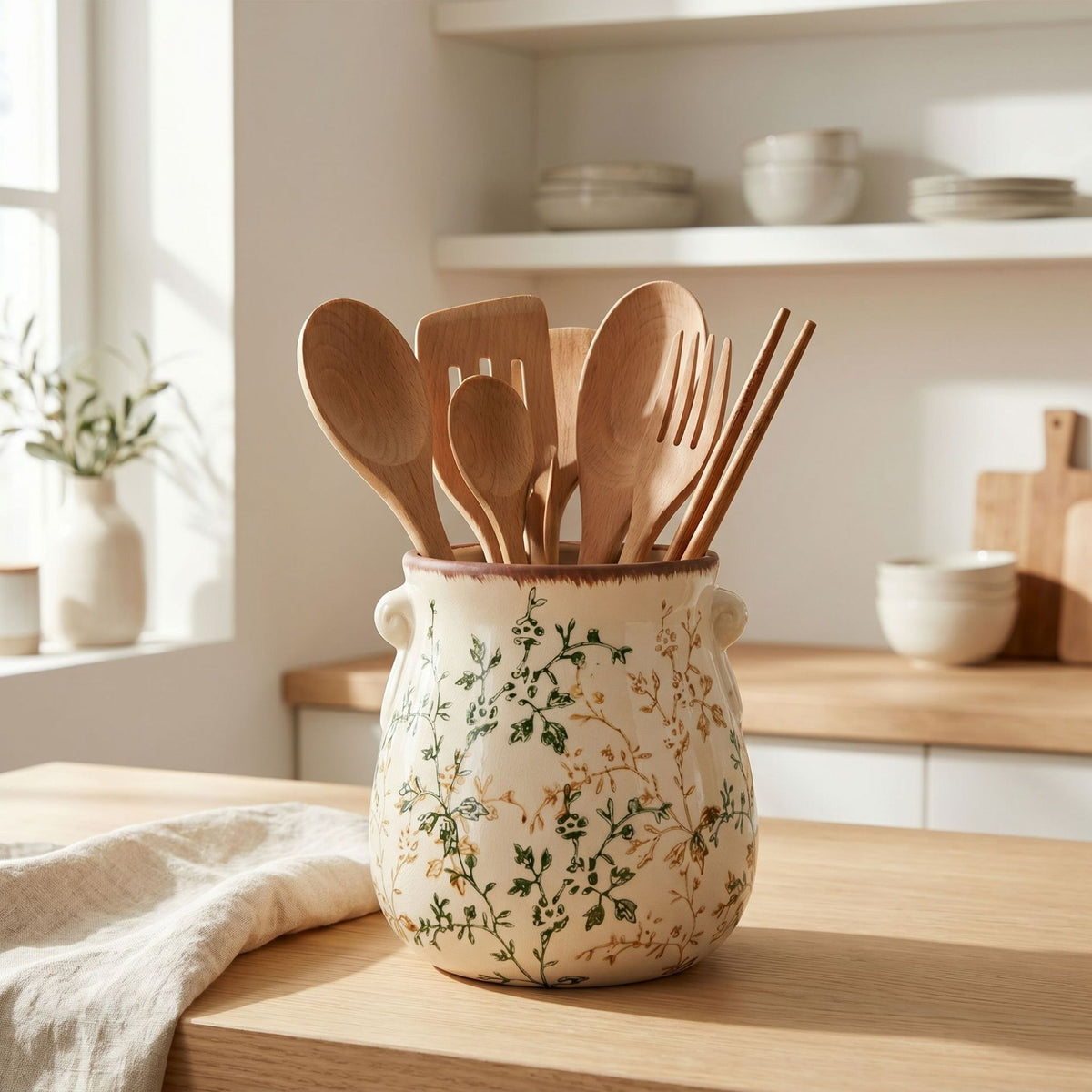 Handgefertigter Keramik Blumentopf Brehn