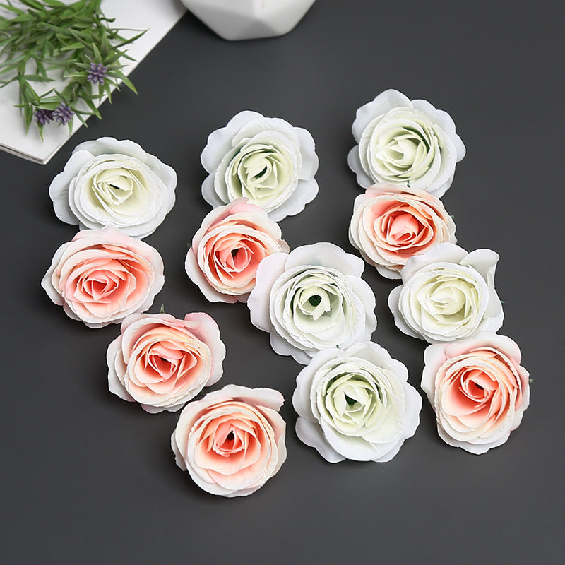 Realistische Künstliche Rosen Brosche