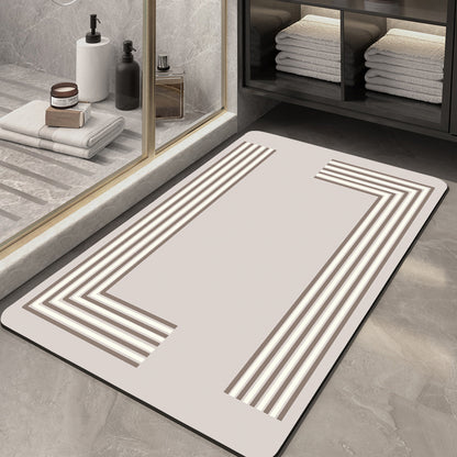 Stylish Modern Badezimmermatte Brehn