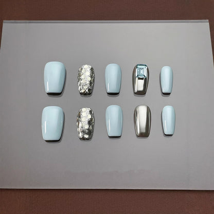 Künstlerisches Nagelkunst Press-On Set