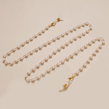 Elegante Perlen Brillen Kette Brehn