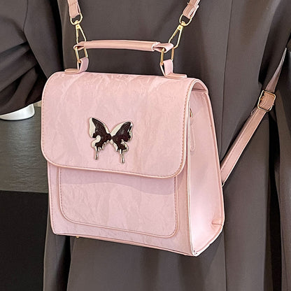 Schmetterlingsverzierte Handtasche