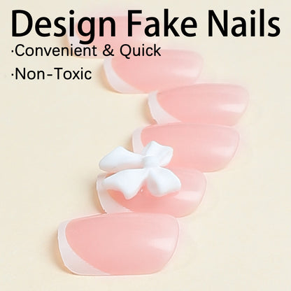 Kunstnagelset mit eleganten und zarten Akzenten Brehn