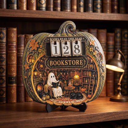 Dekorativer Bücherzähler Brehn