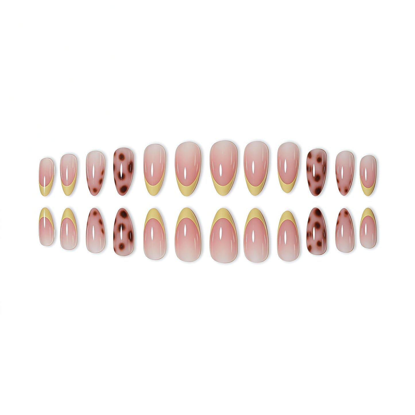 Luxuriöse Gel-Nagelkunst-Tips Brehn